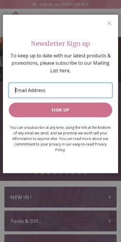 Mobile page screenshot