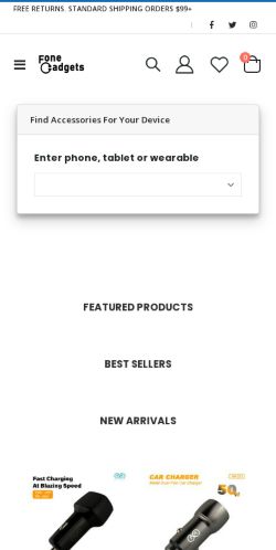 Mobile page screenshot