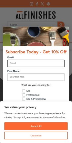 Mobile page screenshot