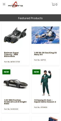 Mobile page screenshot