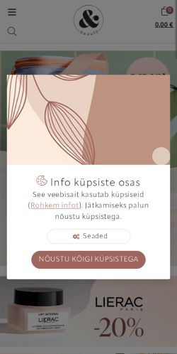 Mobile page screenshot
