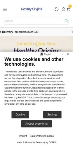 Mobile page screenshot