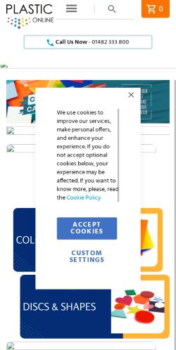 Mobile page screenshot