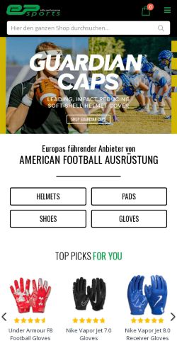 Mobile page screenshot
