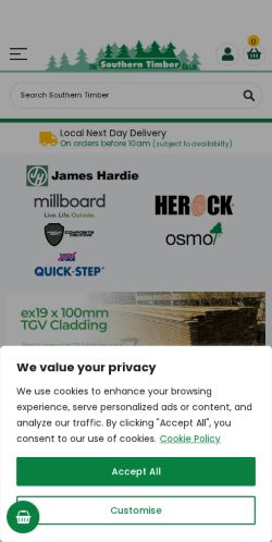 Mobile page screenshot