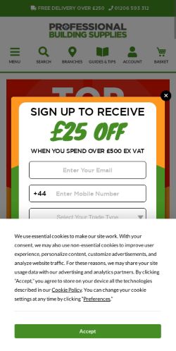 Mobile page screenshot