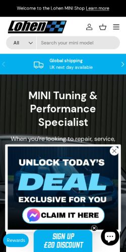 Mobile page screenshot