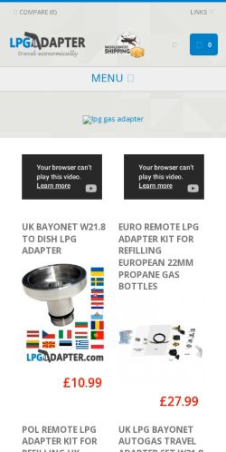 Mobile page screenshot