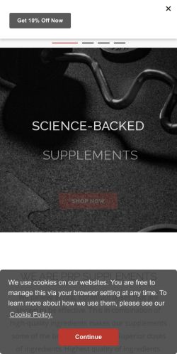 Mobile page screenshot