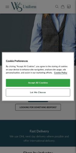 Mobile page screenshot