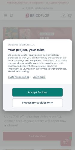Mobile page screenshot