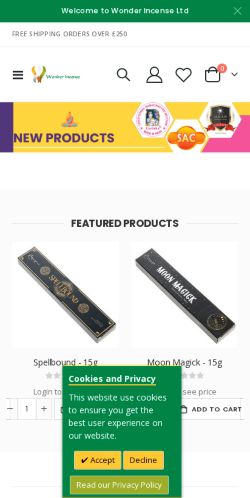 Mobile page screenshot