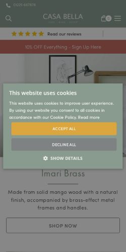 Mobile page screenshot