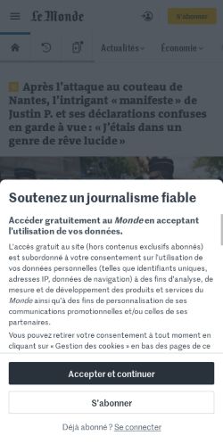 Mobile page screenshot