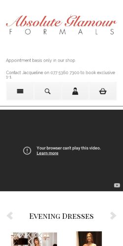 Mobile page screenshot