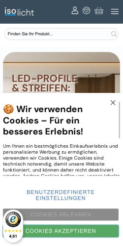 Mobile page screenshot