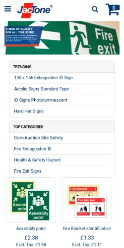 Mobile page screenshot