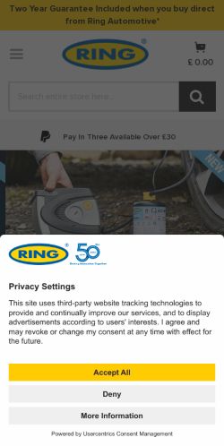 Mobile page screenshot
