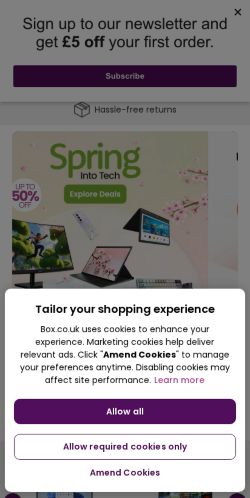 Mobile page screenshot