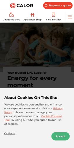 Mobile page screenshot