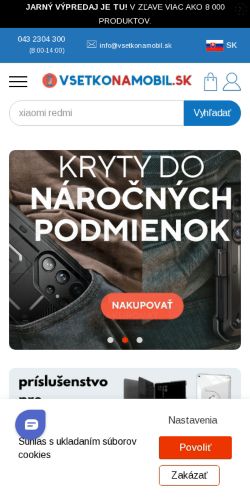 Mobile page screenshot