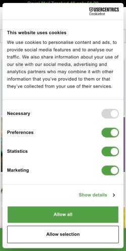 Mobile page screenshot