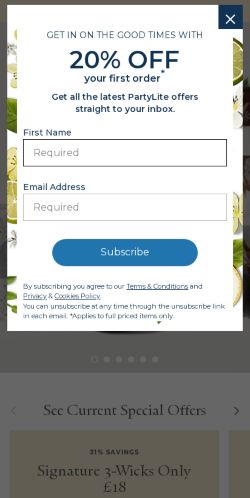 Mobile page screenshot