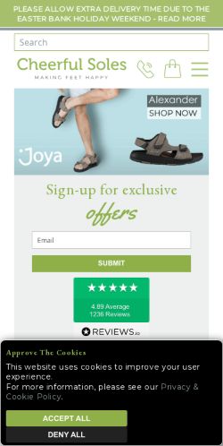 Mobile page screenshot