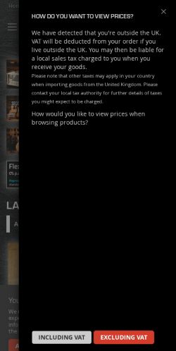 Mobile page screenshot