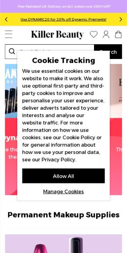 Mobile page screenshot