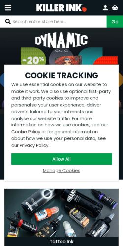 Mobile page screenshot
