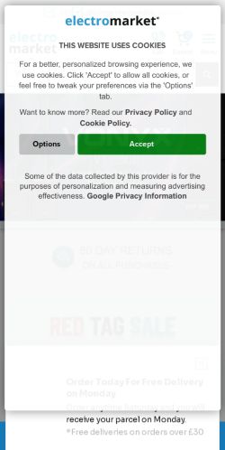 Mobile page screenshot