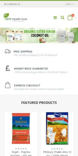 Mobile page screenshot