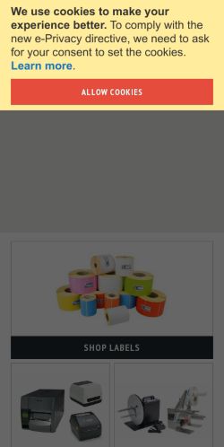 Mobile page screenshot