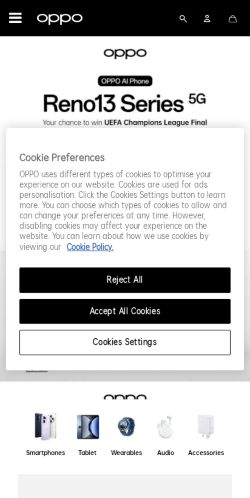 Mobile page screenshot
