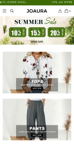 Mobile page screenshot