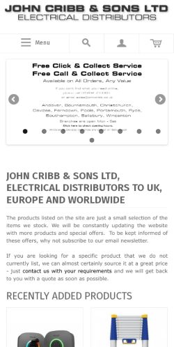 Mobile page screenshot
