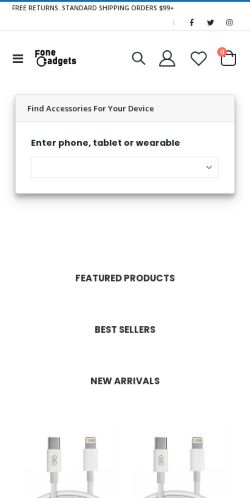 Mobile page screenshot