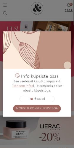 Mobile page screenshot