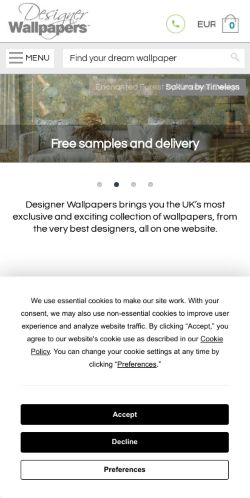 Mobile page screenshot