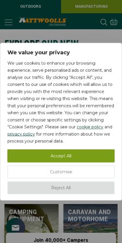 Mobile page screenshot