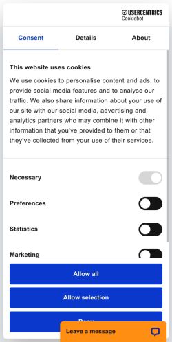 Mobile page screenshot