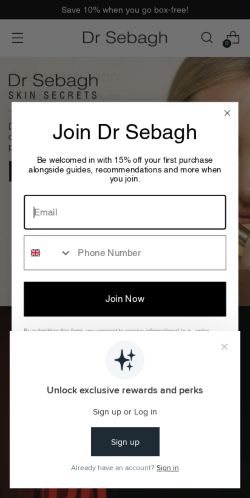 Mobile page screenshot