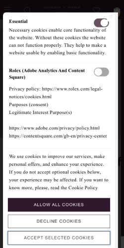 Mobile page screenshot