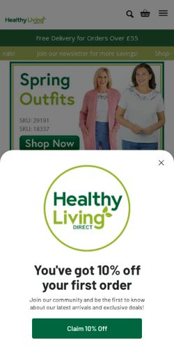 Mobile page screenshot