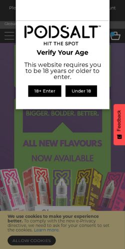 Mobile page screenshot