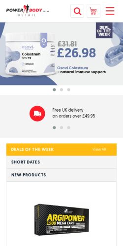 Mobile page screenshot