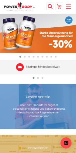 Mobile page screenshot