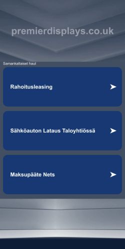 Mobile page screenshot