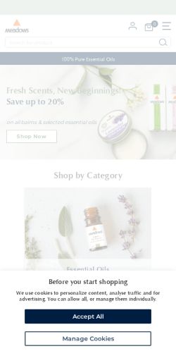 Mobile page screenshot